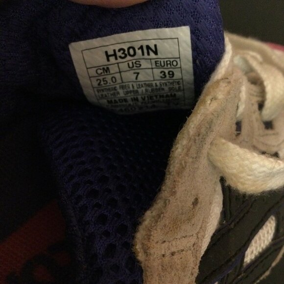 Asics Womens Gel-Lyte III Multicolor H301N Lace Up Sneakers Shoes Size 7 - Picture 10 of 11